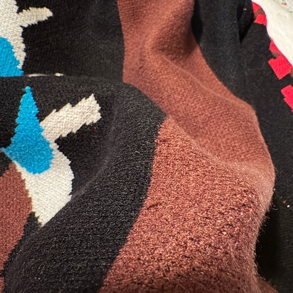 Dressed in Lala “Here’s To The Weirdos” Oversized Cardigan XXL Cozy wearable art - Picture 11 of 11